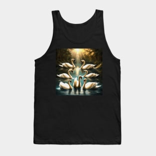 Seven Swans Swimming Tank Top